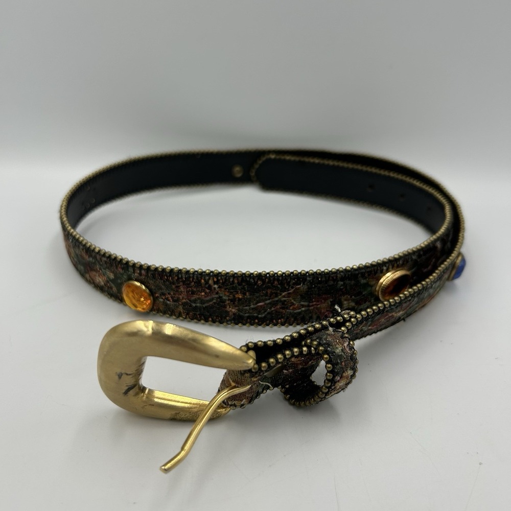 Women's Belt Bling Sequins Bejeweled SZ Medium w/Buckle